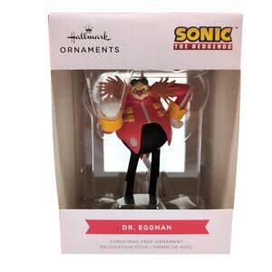 2025 Hallmark Sonic the Hedgehog Dr. Eggman Robotnik Ornament - New in Box - NIB